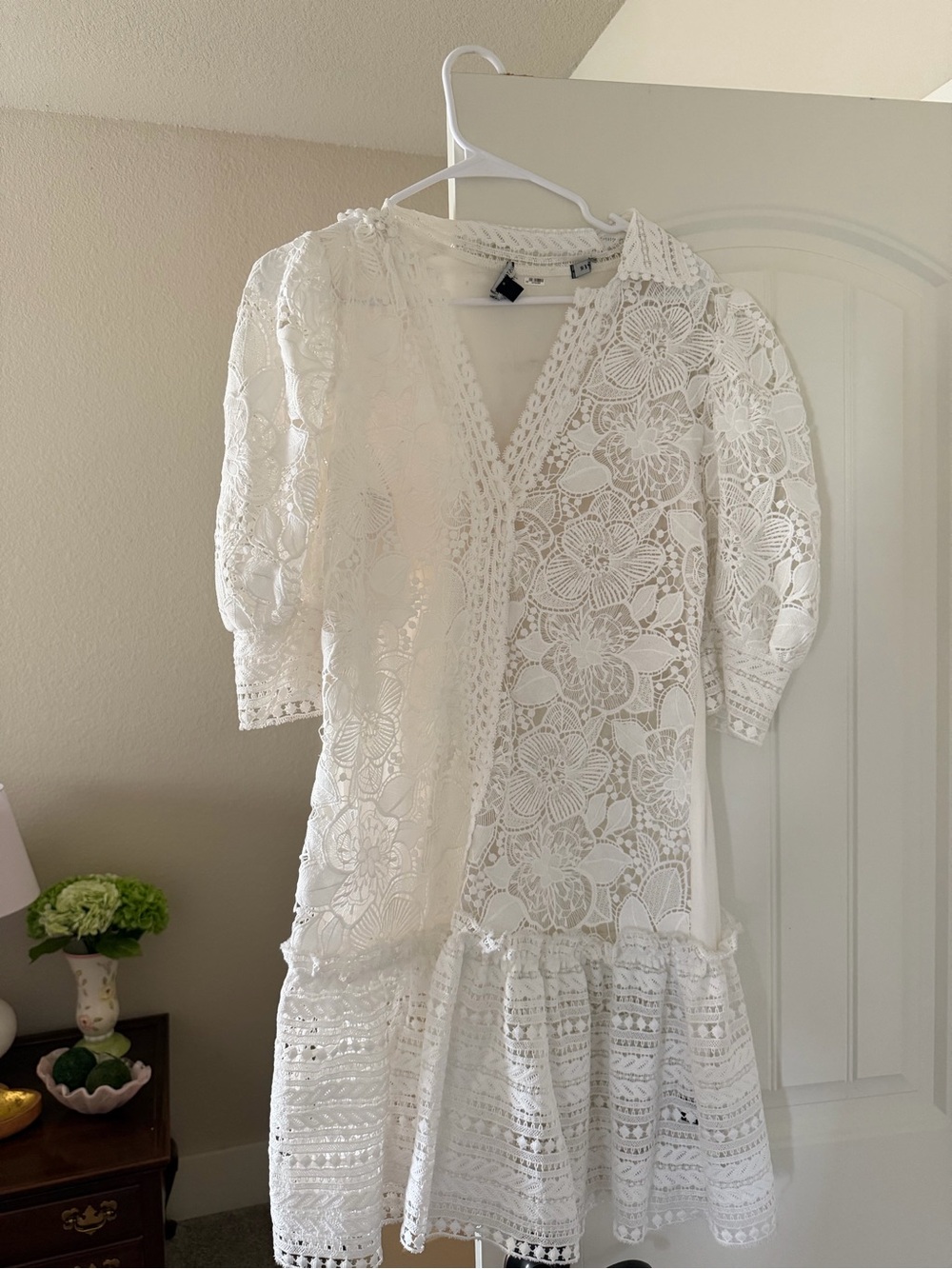 Boston Proper Lace Mini Dress